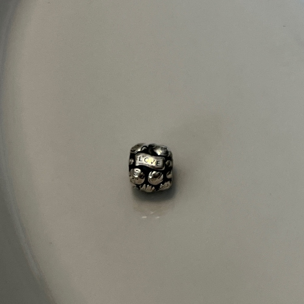 Silver Love Charm